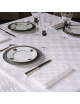 4 serviettes de table Anneaux Le Jacquard Français