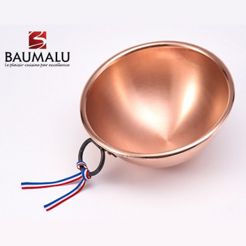 Bol pâtissier cuivre Baumalu - 3 tailles
