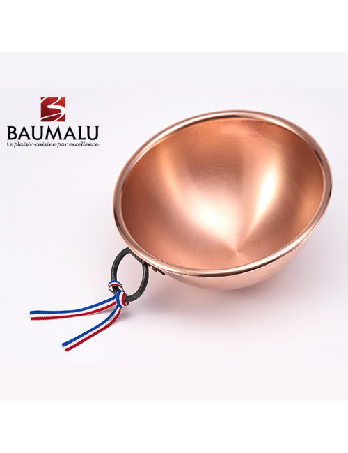 Bol pâtissier cuivre Baumalu - 3 tailles