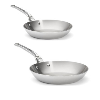 De Buyer Affinity Set batterie 2 poêles 24 et 28cm