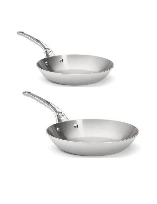 De Buyer Affinity Set batterie 2 poêles 24 et 28cm