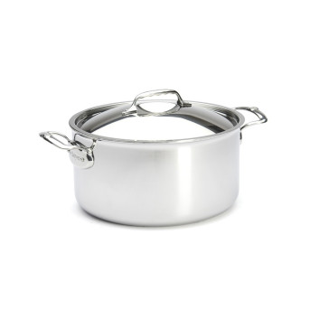 Faitout inox avec couvercle Affinity De Buyer - 4 tailles