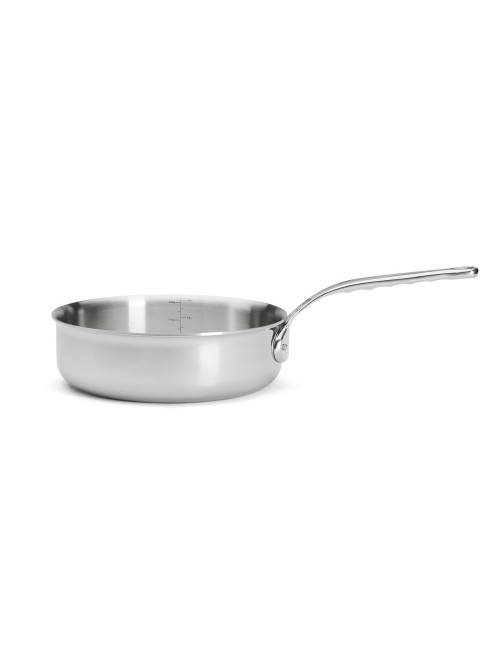 Sauteuse droite inox Affinity De Buyer - 4 tailles