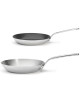 Set batterie de 2 poêles Affinity De Buyer inox