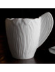 6 mugs Endive porcelaine Jacques Pergay