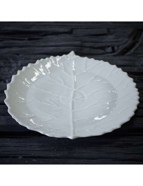 6 assiettes Arbre porcelaine Jacques Pergay - 3 tailles