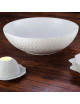 Saladier Smock porcelaine Jacques Pergay