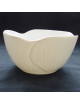 6 bols Gingko porcelaine blanche Jacques Pergay