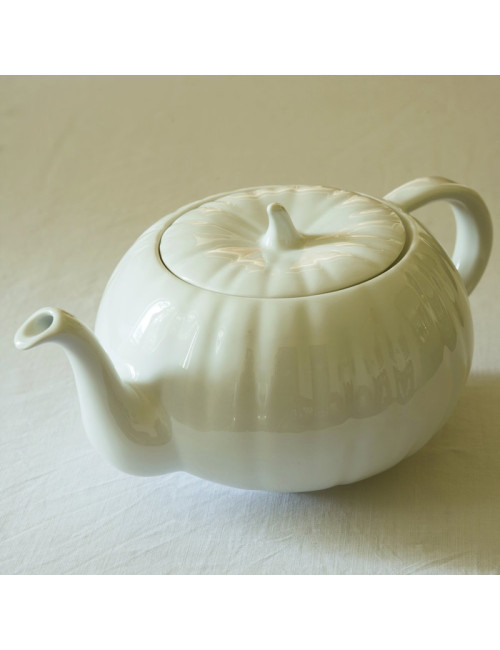 Théière Citrouille porcelaine Jacques Pergay