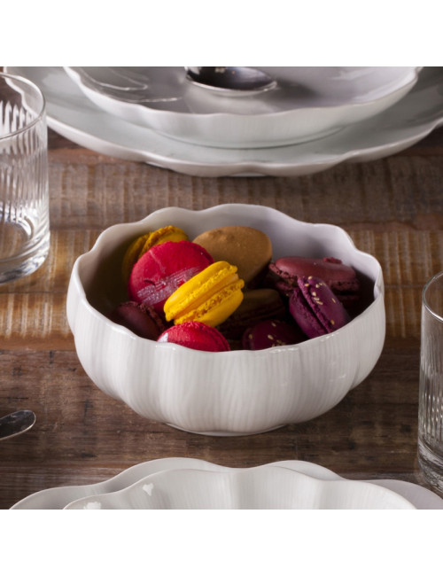 6 bols Citrouille porcelaine Jacques Pergay