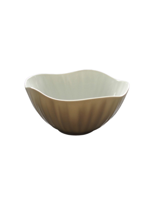 6 bols Lotus porcelaine blanche Jacques Pergay