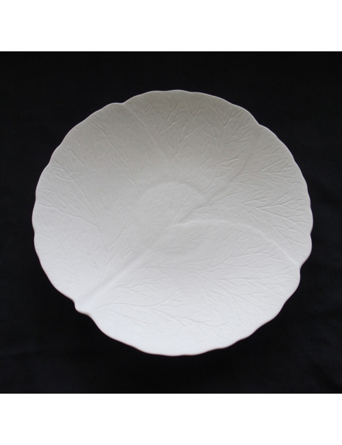 6 assiettes Salade porcelaine Jacques Pergay - 2 tailles
