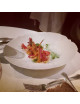 6 assiettes Salade porcelaine Jacques Pergay - 2 tailles