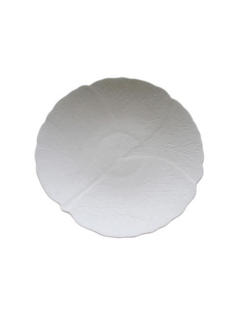 6 assiettes Salade porcelaine Jacques Pergay - 2 tailles