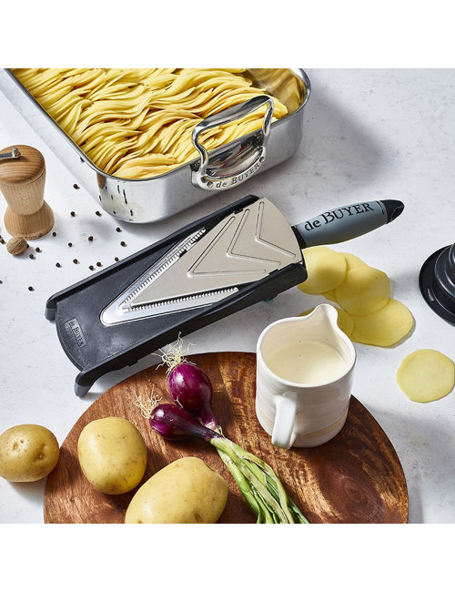 Mandoline coupe tranches Kobra de Buyer - 2 coloris