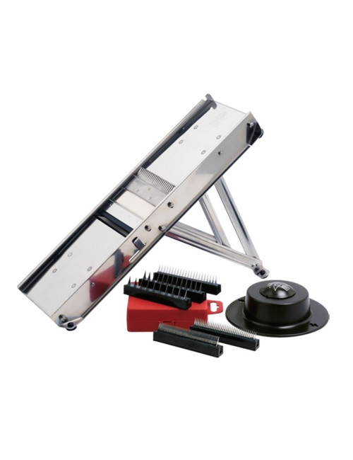 Mandoline super pro Bron Coucke Louis Tellier en inox