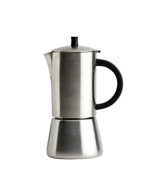 Cafetière italienne Palermo Cristel inox brossé - 2 tailles