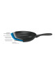 Set batterie de 2 Poêles Cristel Cookway Ultralu aluminium - 24 et 28cm