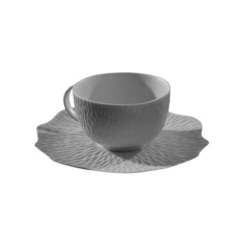 6 tasses et soucoupes Smock Jacques Pergay - 2 tailles