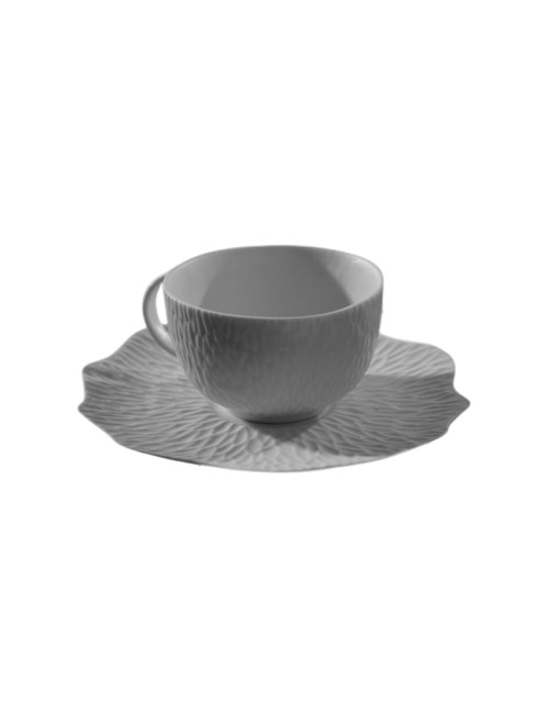 6 tasses et soucoupes Smock Jacques Pergay - 2 tailles