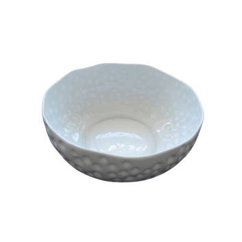 6 bols Corail porcelaine Jacques Pergay - 3 tailles