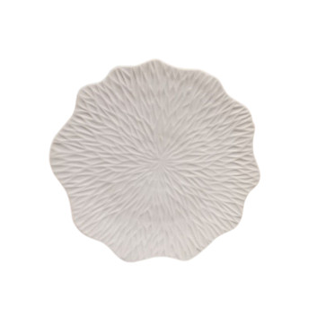 6 assiettes Smock porcelaine Jacques Pergay - 6 tailles