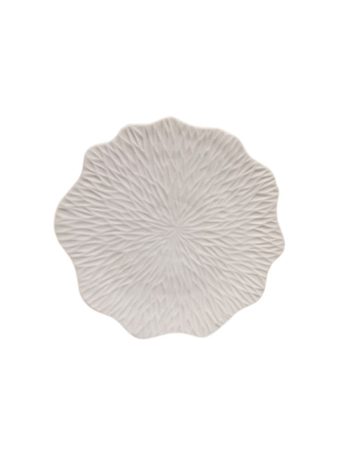 6 assiettes Smock porcelaine Jacques Pergay - 6 tailles