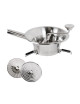 Moulin à légumes en inox Louis Tellier 24 cm - 3 grilles