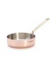 Sauteuse à queue inocuivre cuivre-inox laiton De Buyer - 3 tailles