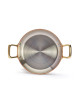 Plat à four rond Inocuivre De Buyer cuivre-inox laiton - 4 tailles