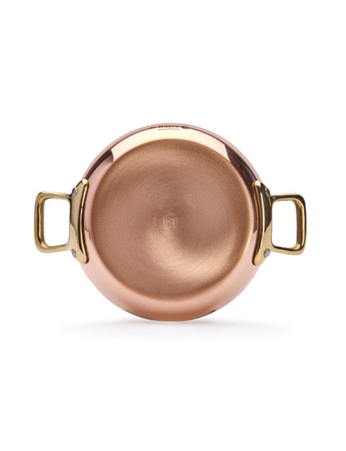 Plat à four rond Inocuivre De Buyer cuivre-inox laiton - 4 tailles