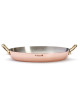 Plat à four ovale Inocuivre De Buyer cuivre-inox laiton - 2 tailles