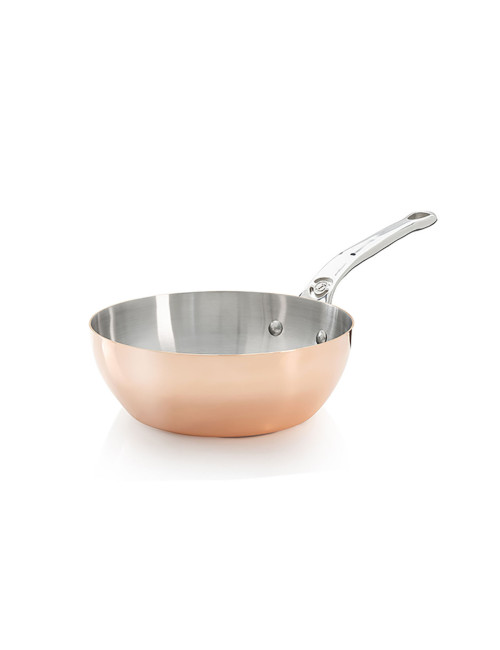 Sauteuse bombée Inocuivre De Buyer - 2 tailles
