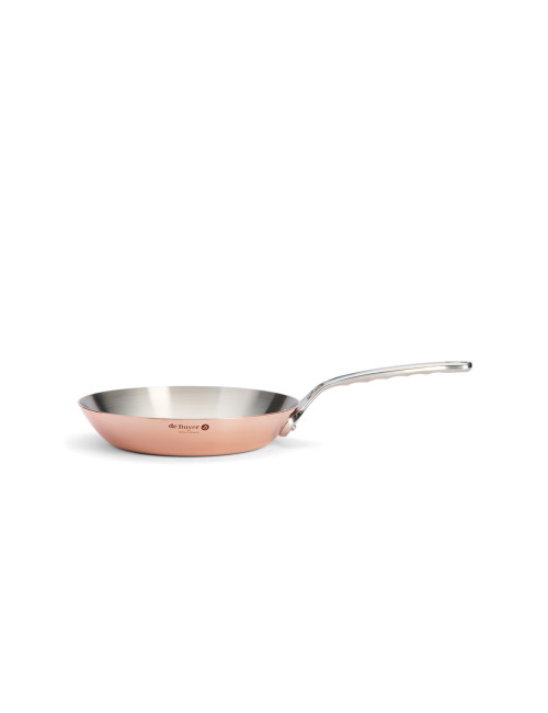 Poêle Inocuivre De Buyer inox cuivre - 3 tailles