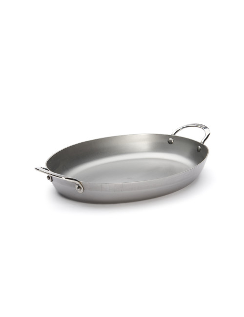 Plat à rôtir ovale De Buyer Minéral B 36cm