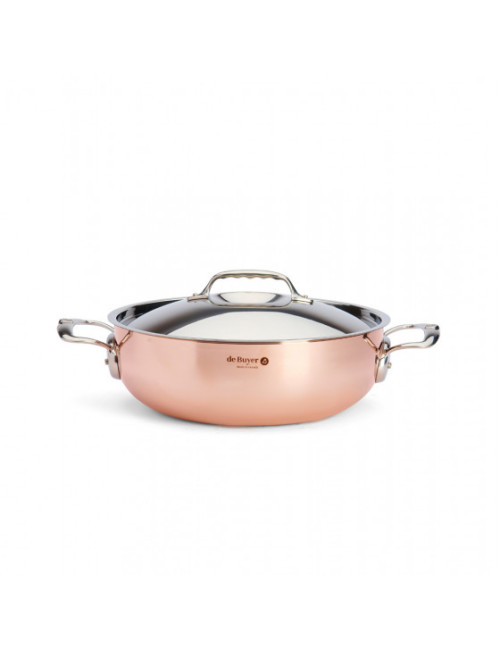 Sautoir bombé Prima Matera De Buyer 28cm
