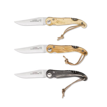 Tire-bouchon couteau de poche Le Baroudeur Claude Dozorme - 3 finitions