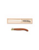 Couteau à foie gras Claude Dozorme bois exotique
