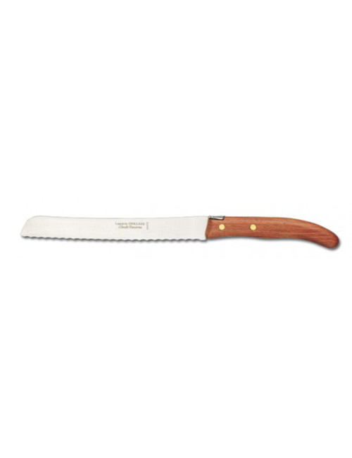 Couteau à pain 19cm Grillades bois Claude Dozorme - 2 finitions