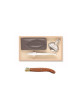Set à huître Claude Dozorme bois exotique