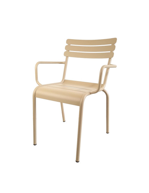 Fauteuil bistro aluminium extérieur - 12 coloris