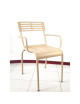 Fauteuil bistro Coral aluminium extérieur - 12 coloris