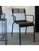 Fauteuil bistro Coral aluminium extérieur - 12 coloris