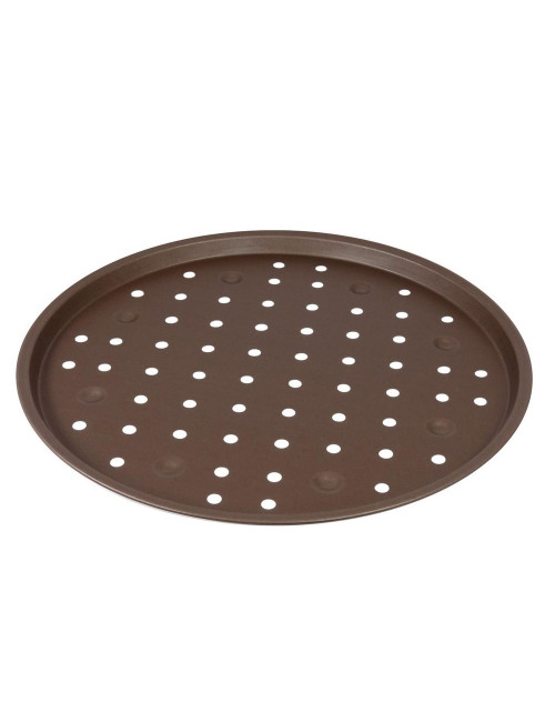 Plaque à pizza perforée 34cm antiadhérent GOBEL