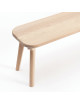 Banc Aronde Drugeot Manufacture chêne massif - 3 tailles