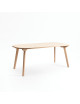 Table Aronde Drugeot Manufacture chêne massif - 3 tailles