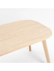 Table Aronde Drugeot Manufacture chêne massif - 3 tailles