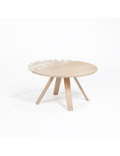 Table basse Canopée Drugeot Manufacture chêne massif - 14 coloris