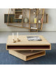 Table basse Cubocarré Drugeot Manufacture chêne massif - 14 coloris