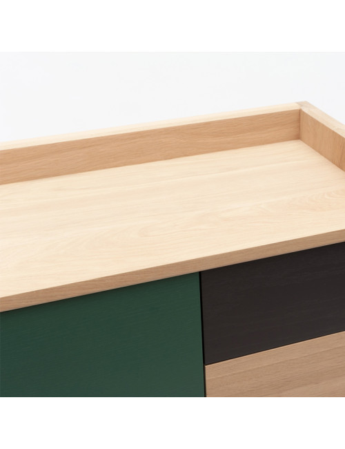 Chiffonnier Bric 60 Drugeot Manufacture chêne massif - 14 coloris